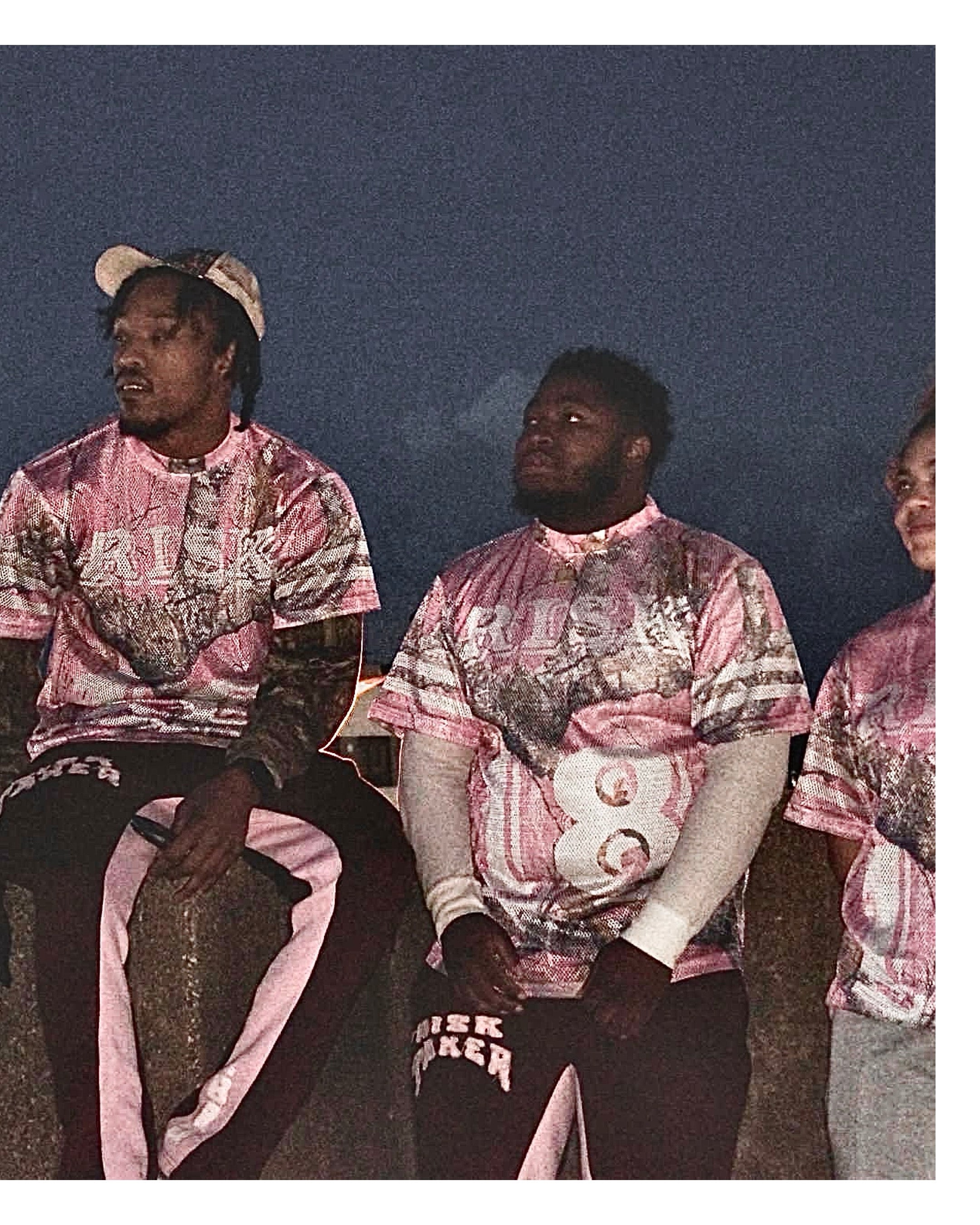 Pink Camouflage Mesh Jersey