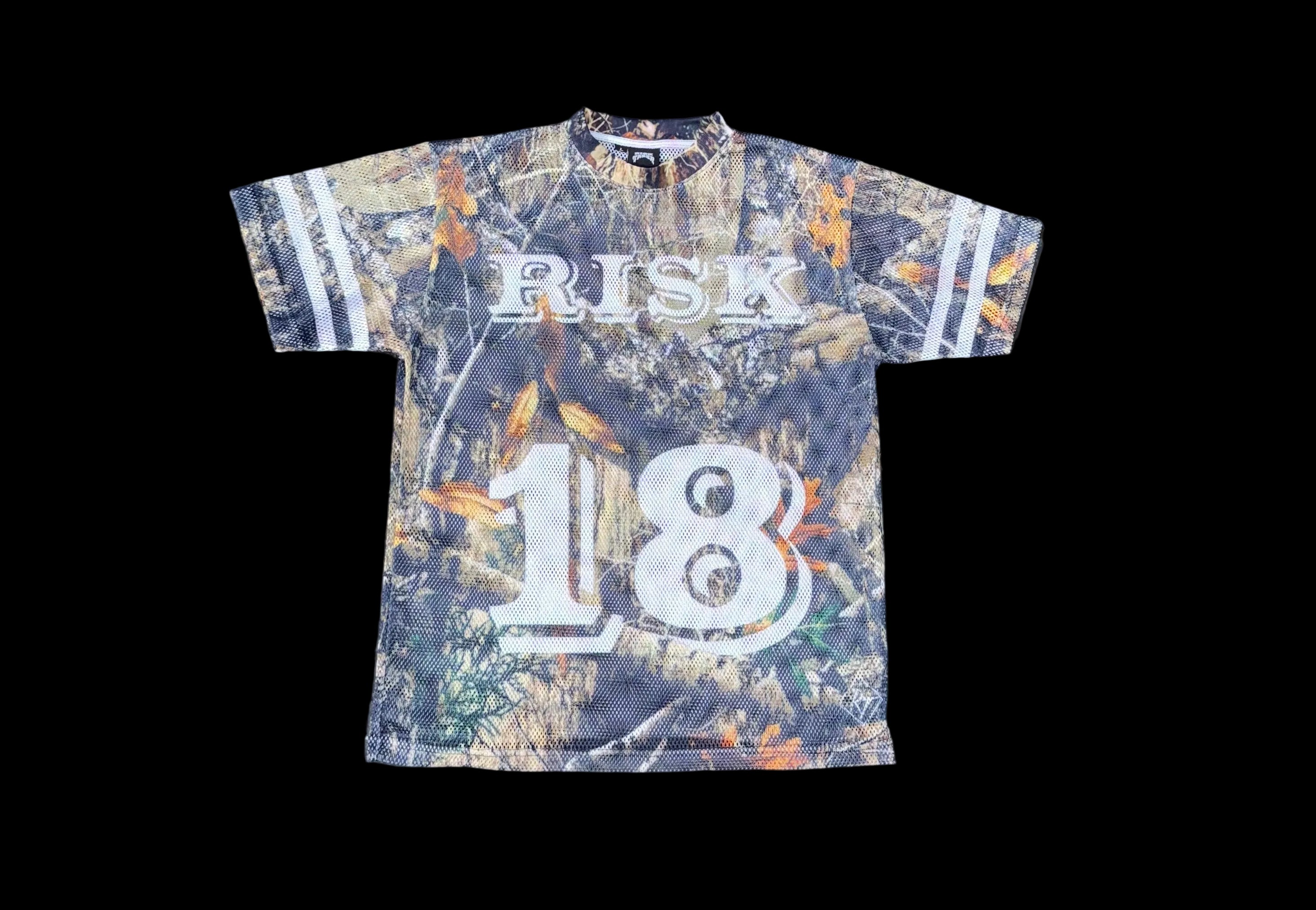 Brown Camouflage Mesh Jersey