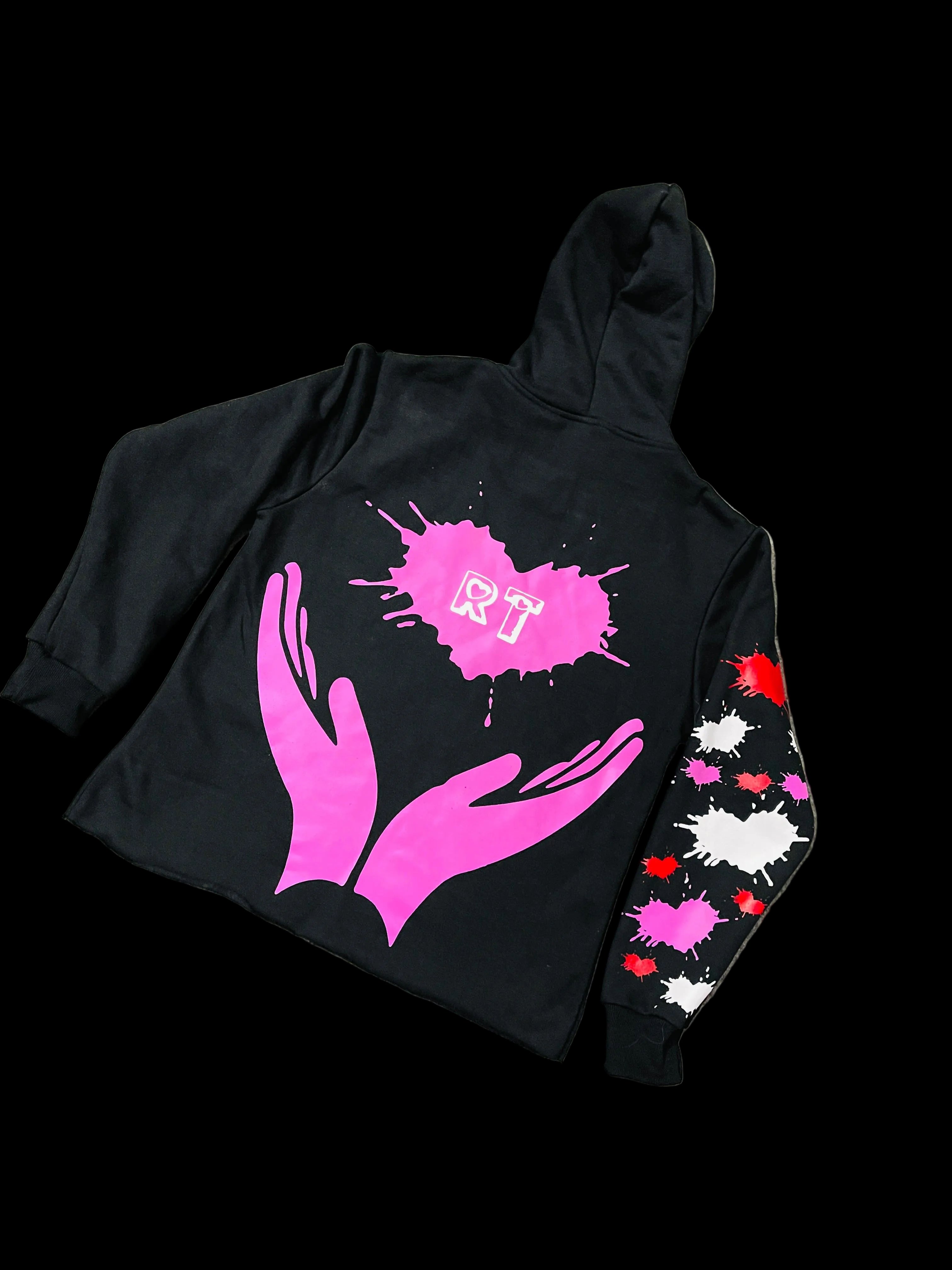 “Risky Love” cropped hoodie