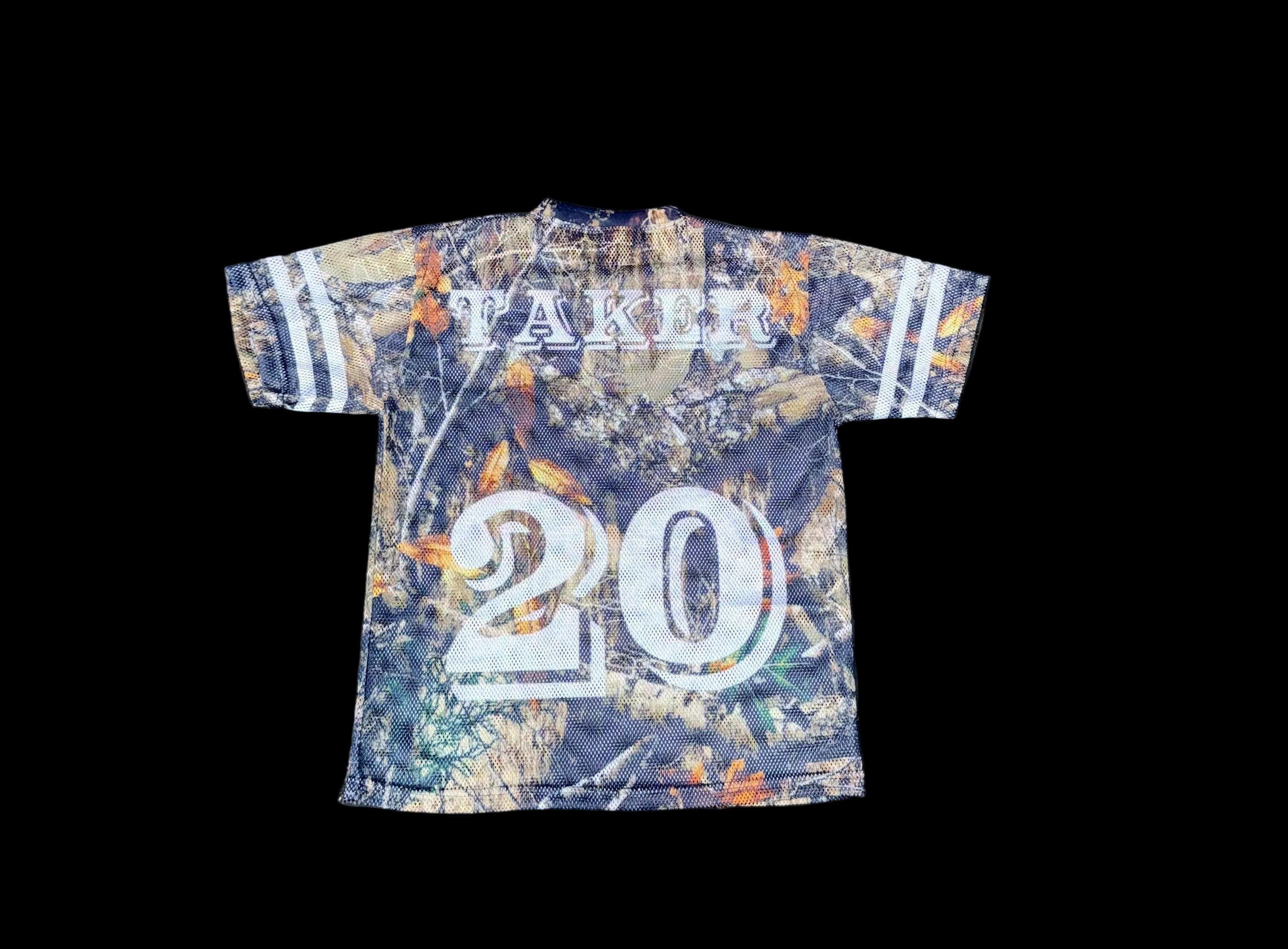Brown Camouflage Mesh Jersey