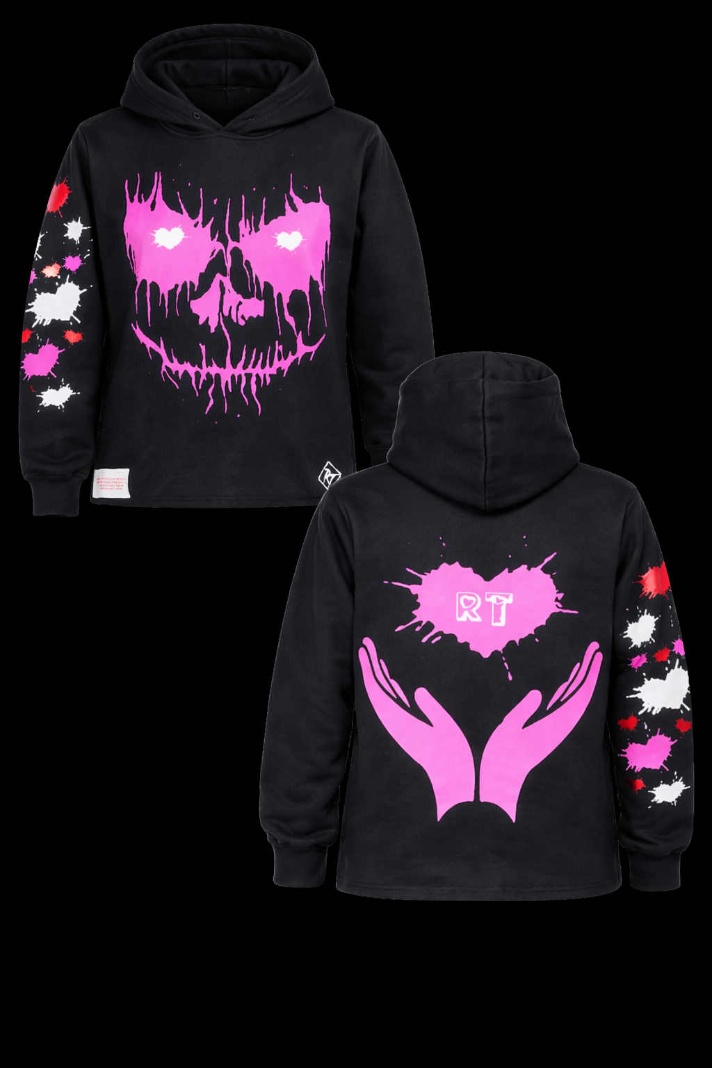 “Risky Love” cropped hoodie